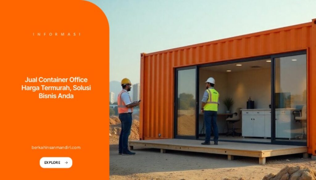 Jual Container Office Harga Termurah, Solusi Bisnis Anda